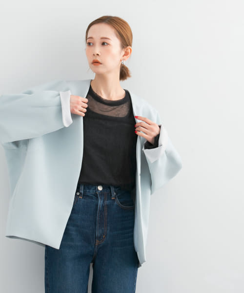 ELENDEEK　FORM SHORT COAT