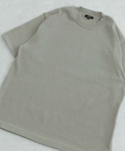 [ITEMS][マシンウォッシャブル×速乾 ニットTシャツ]