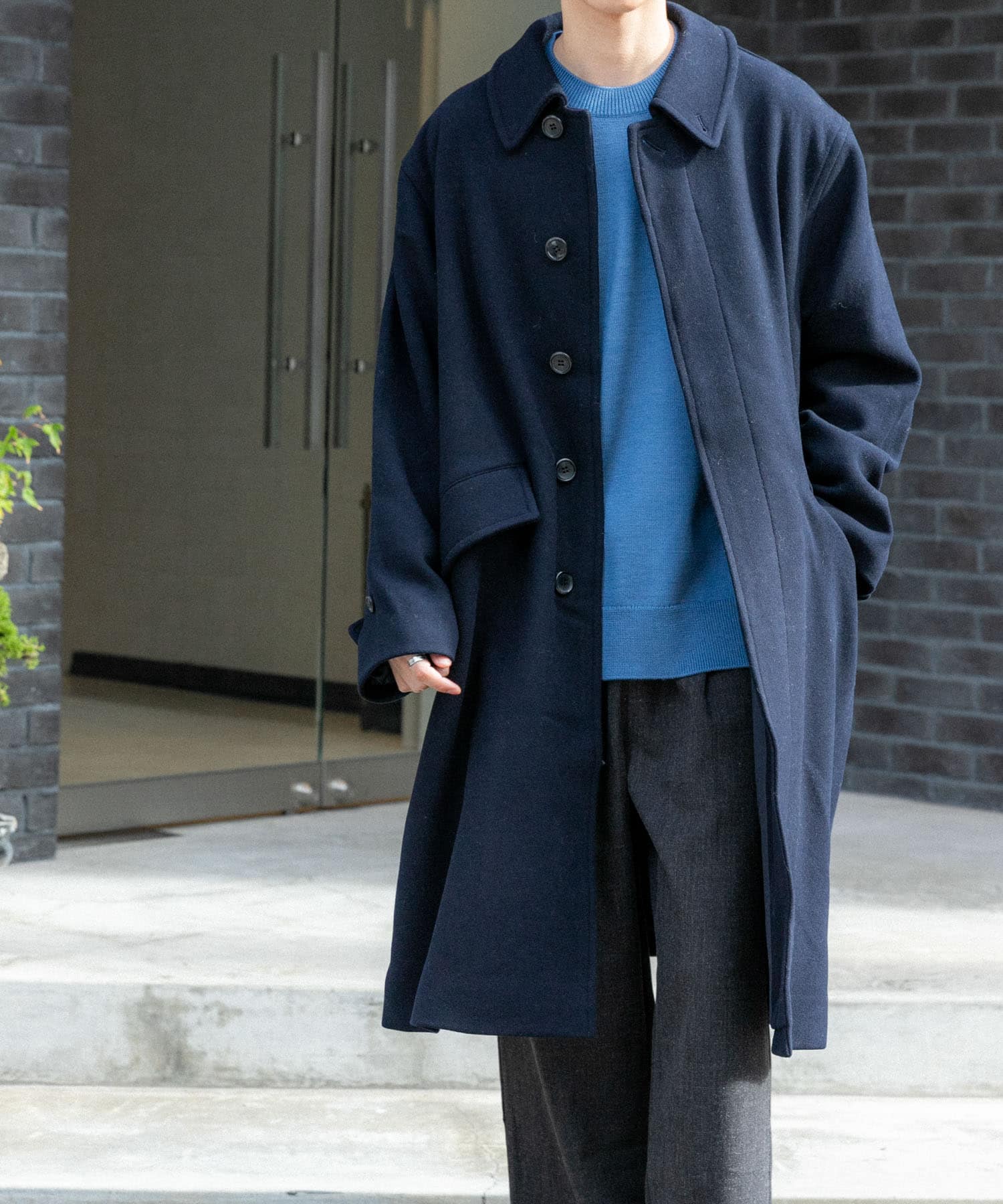 URBAN RESEARCH DOORS｜FORK&SPOON バルカラーミドルコート