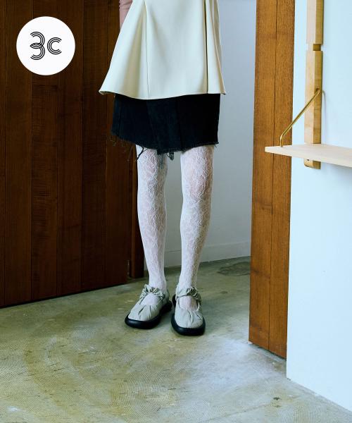77circa　circa make denim mini skirt