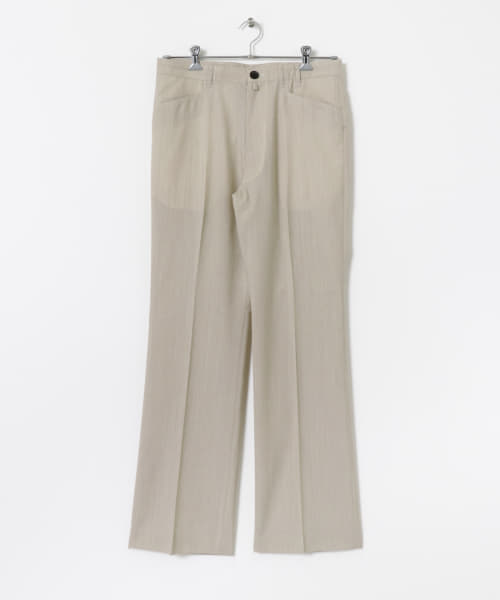 nym　WOOL MELANGE STA-PREST TR