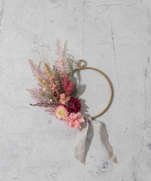 BLOMSTER　Flower Wreath S