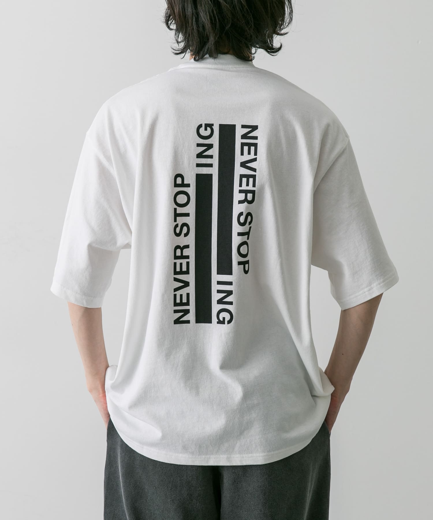 THE NORTH FACE SHORT-SLEEVE NEVER STOP ING Tee[DM45-NT32401
