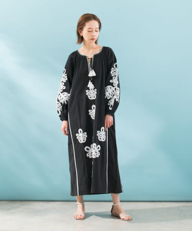 sara mallika KAZAKHSTAN DRESS[RW45-020441SE1]｜URBAN