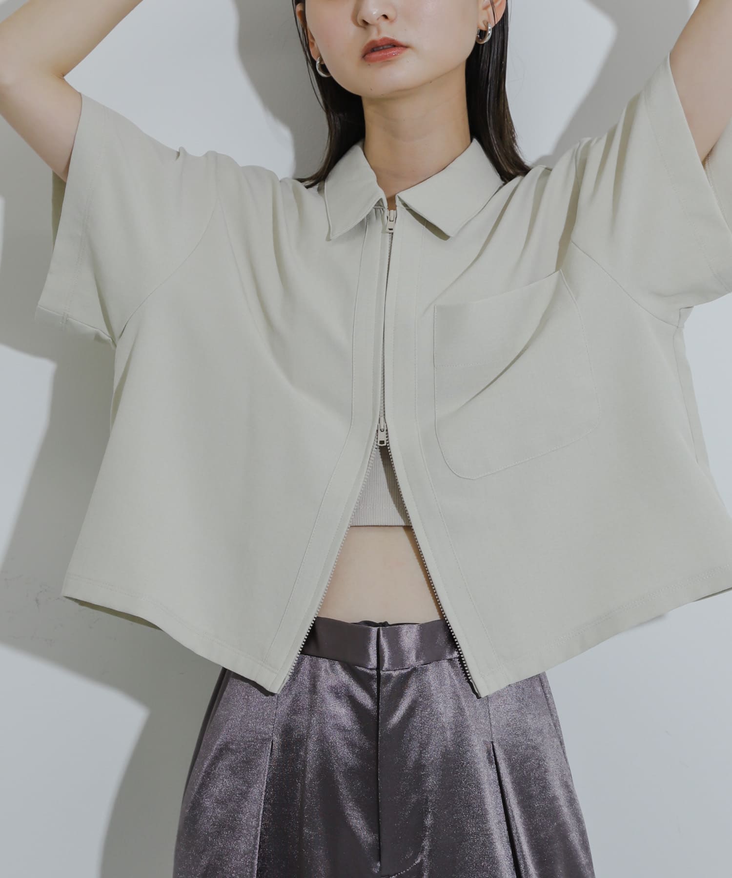 UR TECH DRYLUXE』Wジップシャツ[AA45-23S127]｜URBAN RESEARCH