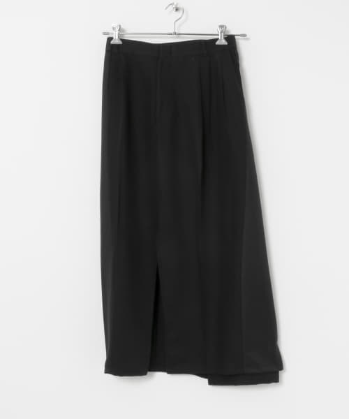 77circa　circa make cutback wrap slacks skirt
