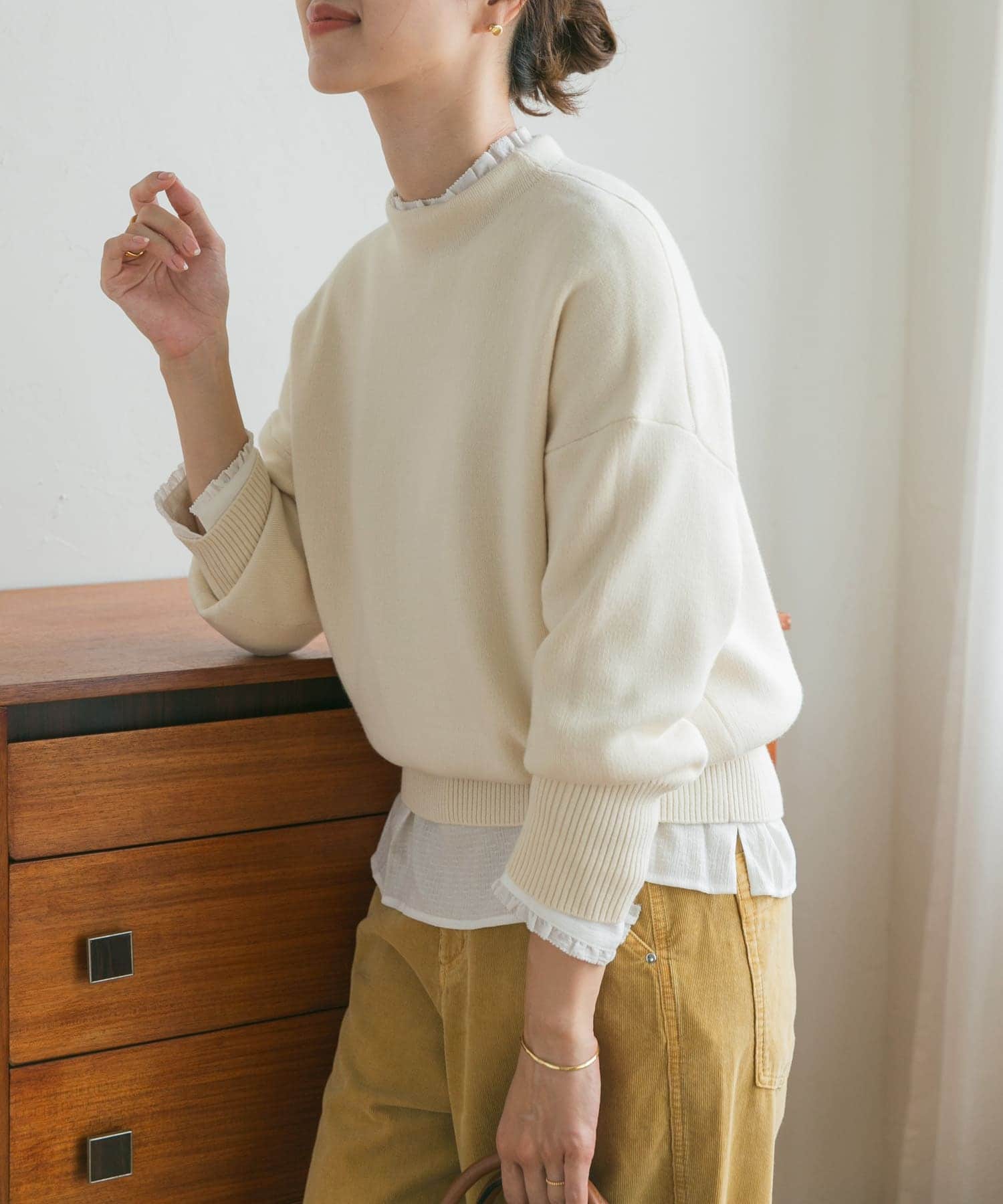 URBAN RESEARCH（アーバンリサーチ）の「UR モヘヤニットプル