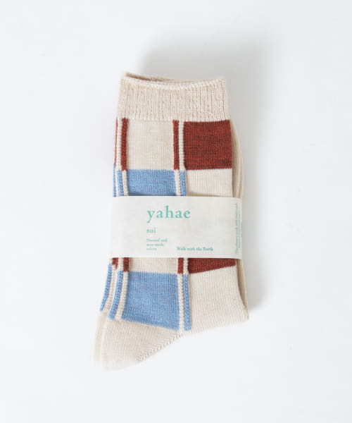 YAHAE　Block Pattern Socks