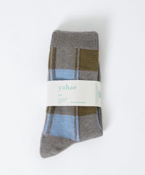 YAHAE　Block Pattern Socks
