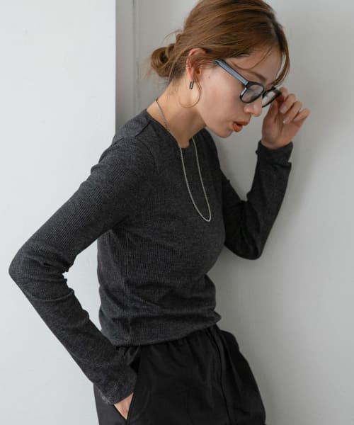 [Sonny Label][スラブベーシックロングTシャツ]