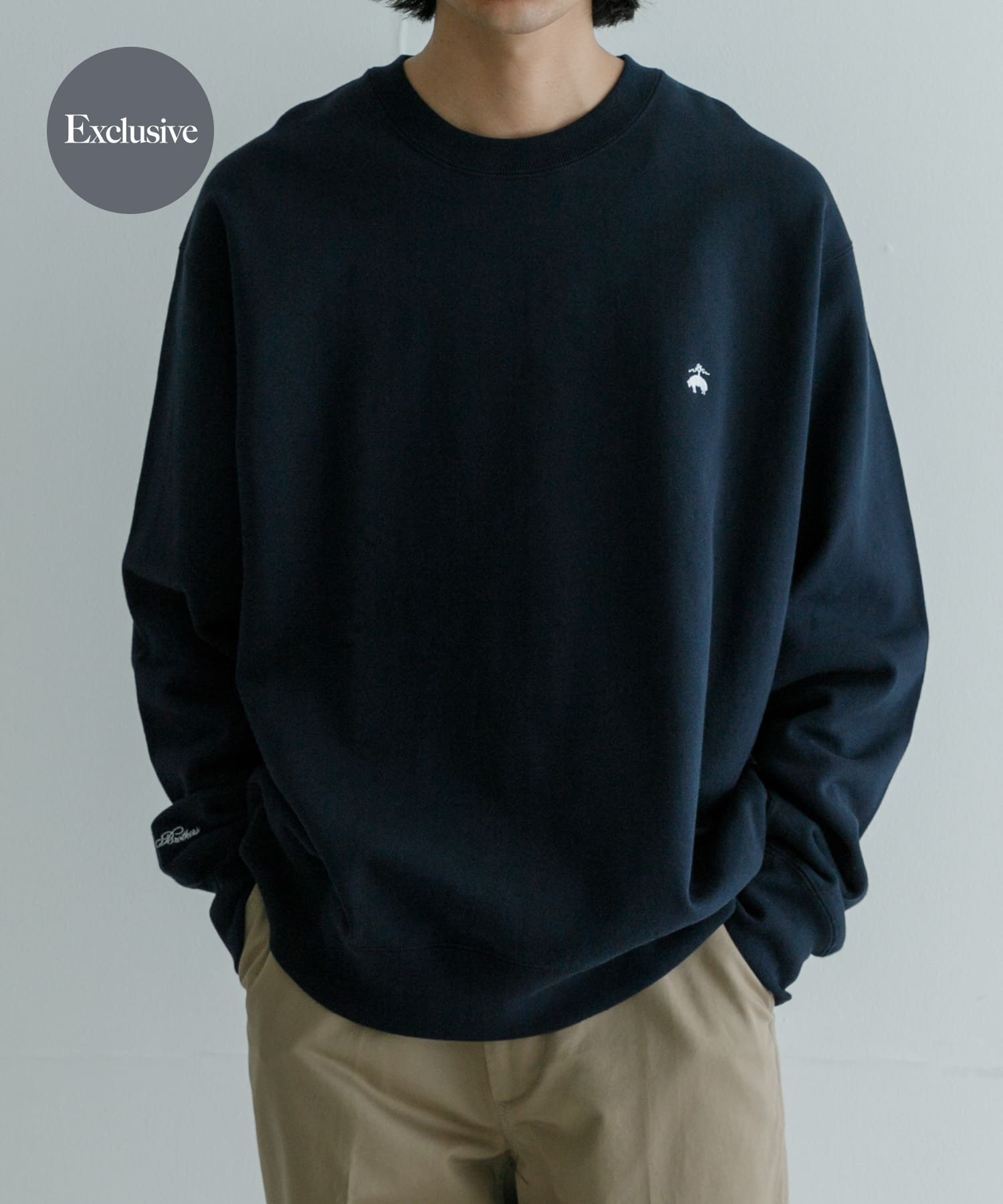 別注』BROOKS BROTHERS×UR GF BB CREW NECK SWEAT[UM46-SW3-049]｜URBAN  RESEARCH公式ファッション通販