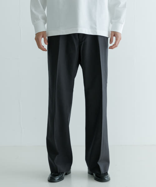 SEVEN BY SEVEN　WIDE FLARE TROUSERS