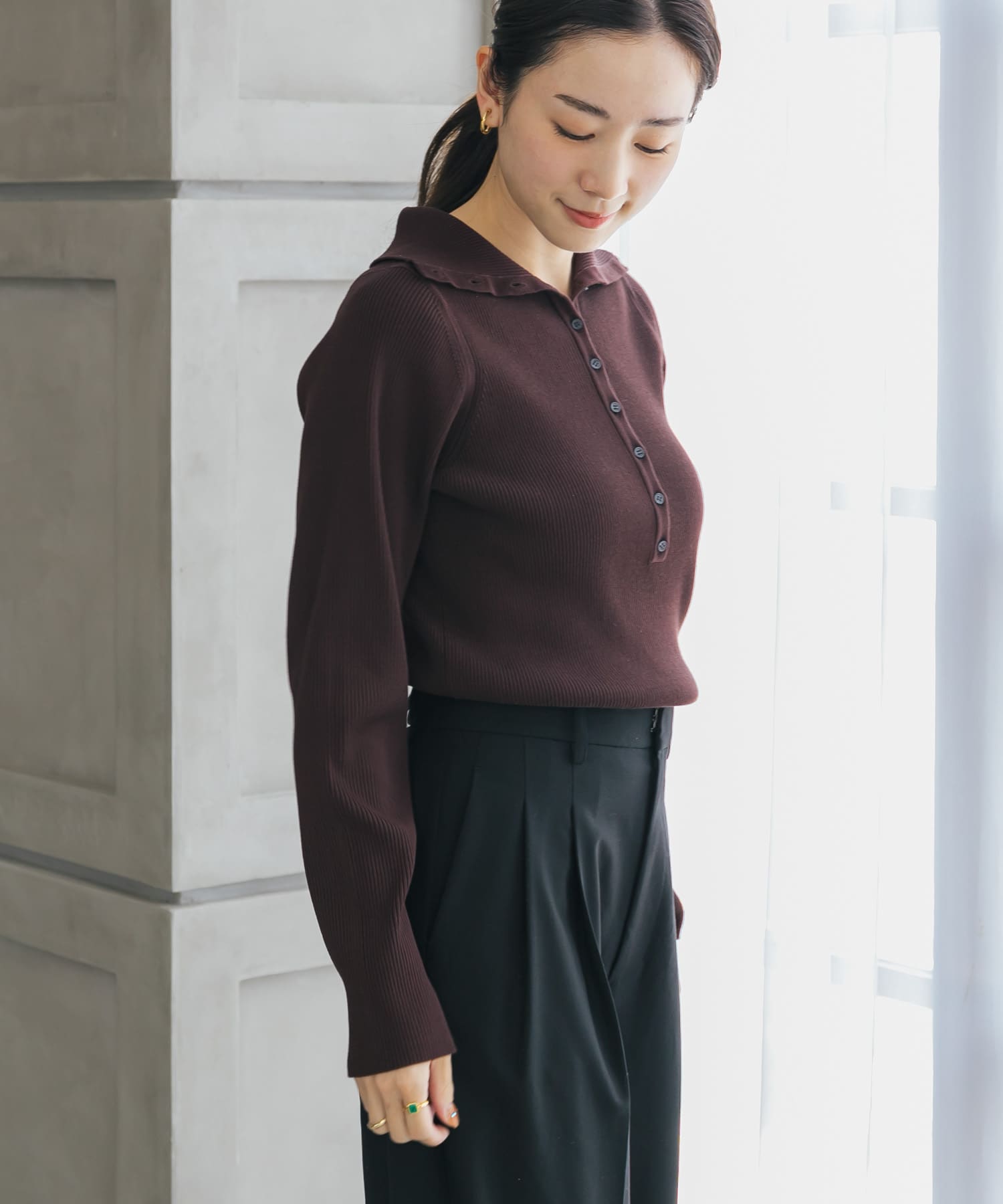 2WAYタートルリブニット[UR47-22T025]｜URBAN RESEARCH公式ファッション通販