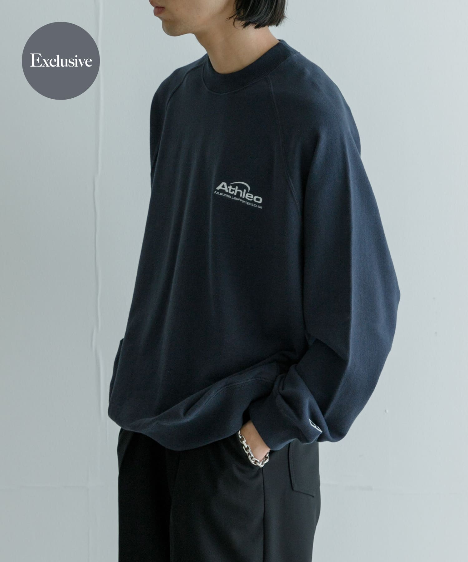 別注』RUSSELL ATHLETIC×URBAN RESEARCH Athleo SWEAT[UR47