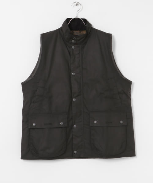 Barbour × BARACUTA　wax gilet