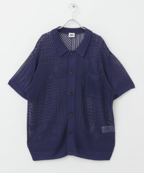ddp　MESH KNIT SHIRTS