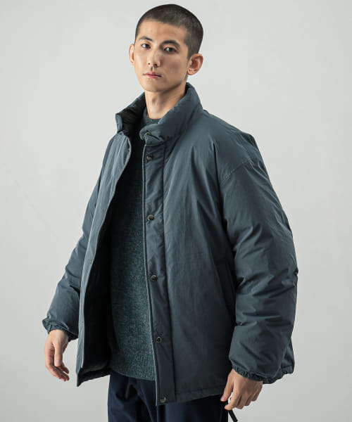 new basic NYLON STAND DOWN JACKET