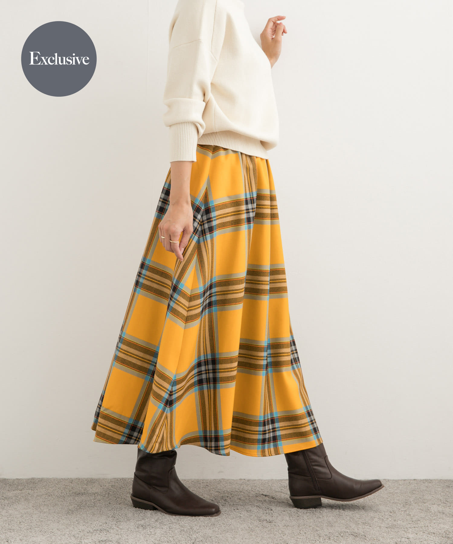 別注』O'NEIL OF DUBLIN×DOORS WOOLSWINGSKIRT[DW47-801BL]｜URBAN  RESEARCH公式ファッション通販