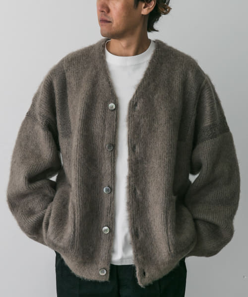 YASHIKI　Akane mohair Cardigan