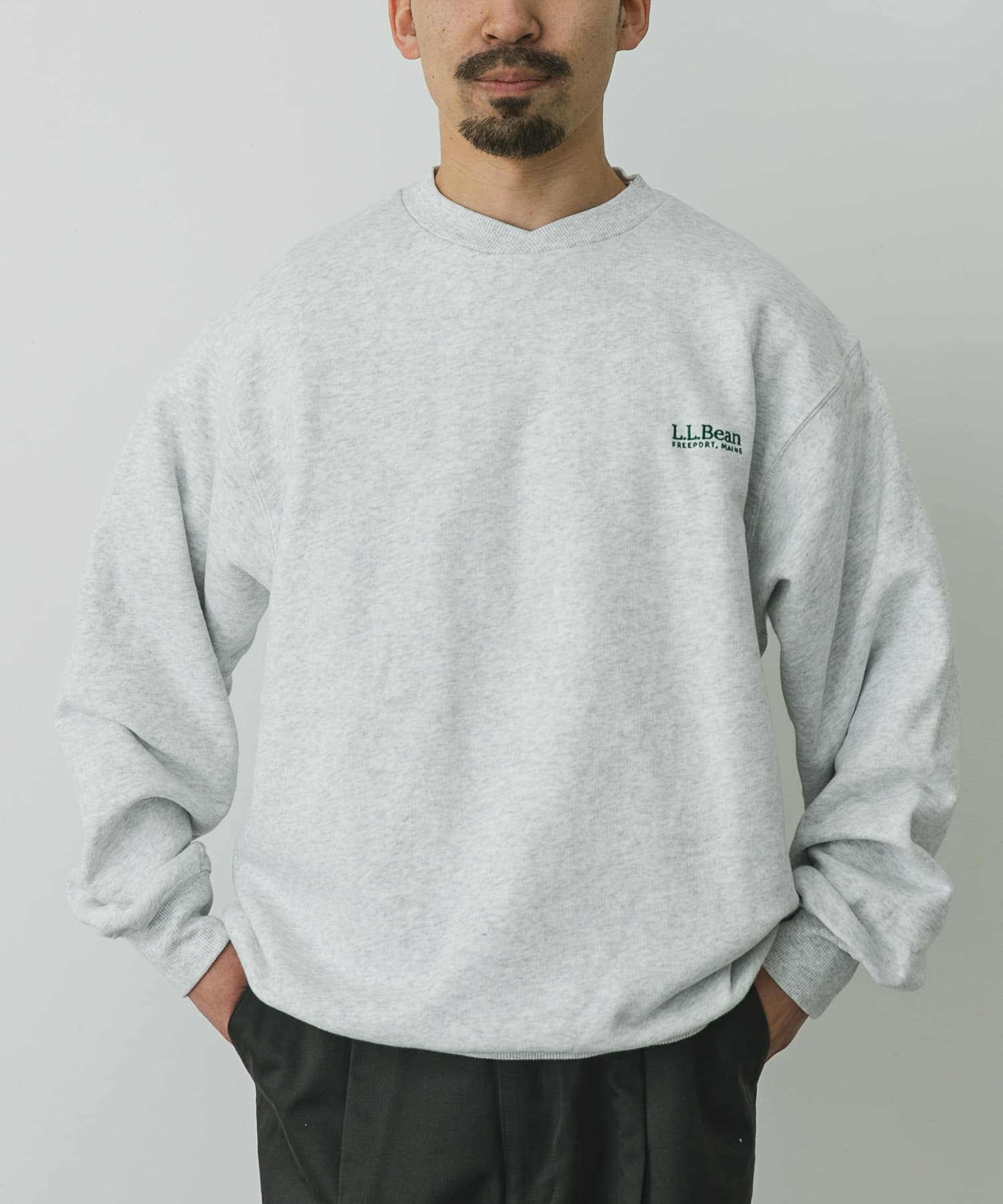 LL.BEAN × BEAMS EXCLUSIVE BEAN'S GREENLABEL SWEAT HOODIE