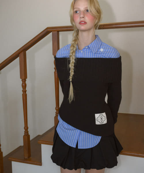 VITALSIGN　Off-Shoulder Knit