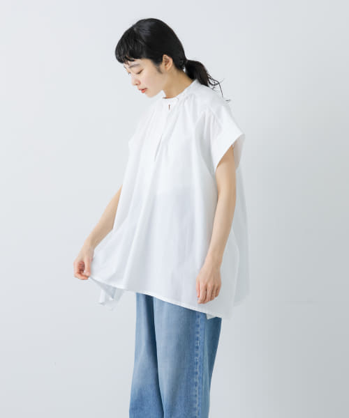 YLEVE　COTTON TYPEWRITER SHIRTS