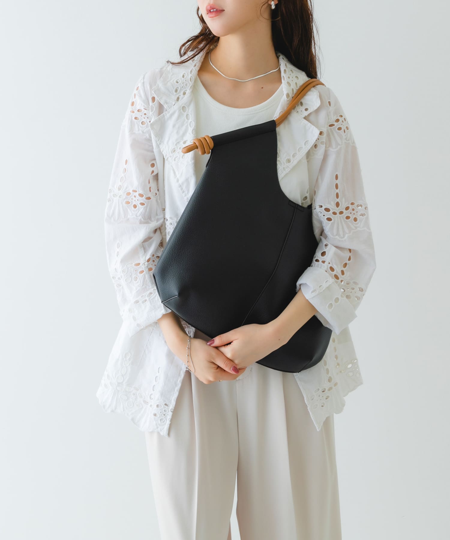 ラウンドデザインむすびトートバッグ[XXA4-2AW2503]｜URBAN