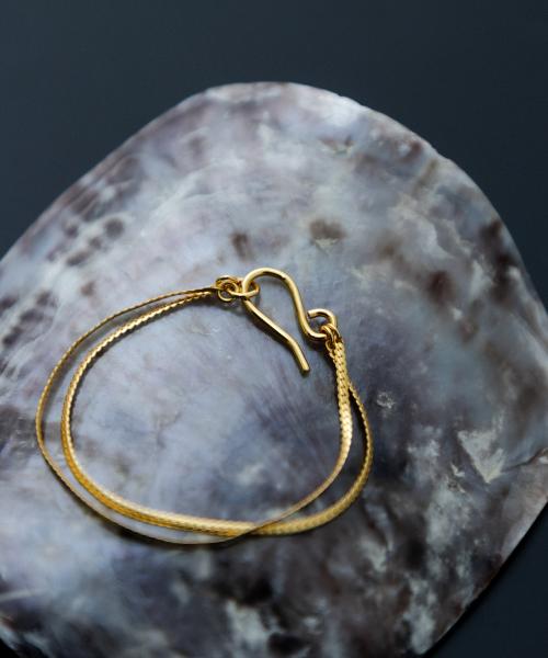 SMELLY so’　double chain bracelet