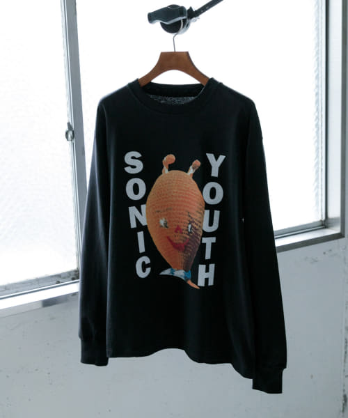 Sonic Youth プリントロングTシャツ