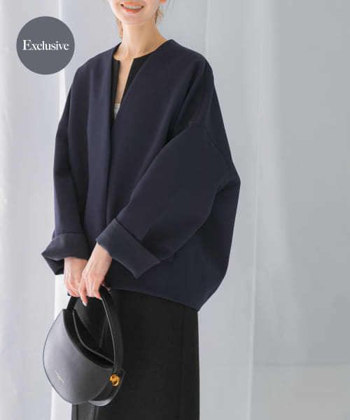 『一部別注カラー』ELENDEEK　FORM SHORT COAT