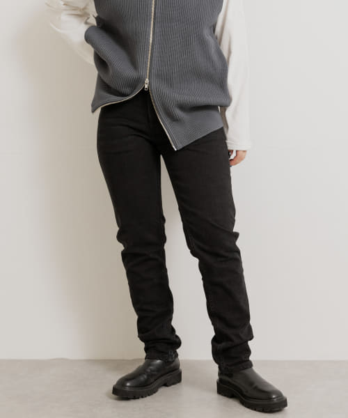 NUDIE JEANS　Solid Ollie-Black Steel