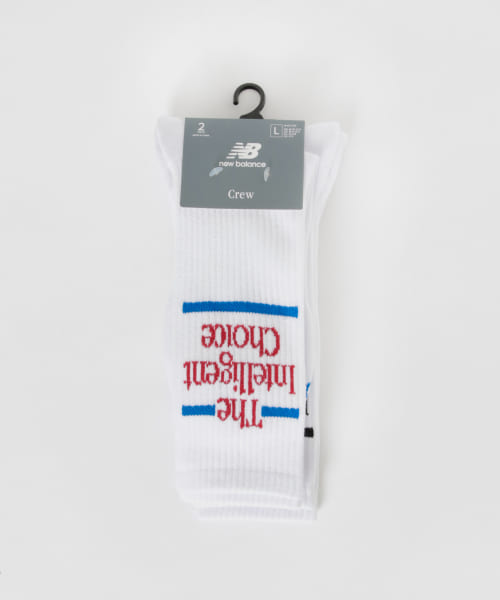 NEW BALANCE　クルーソックス 2P