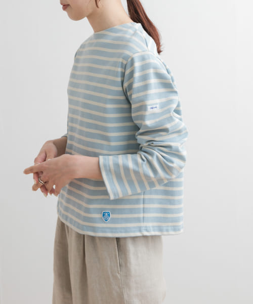 ORCIVAL　CREW NECK LONG-SLEEVE PULLOVER