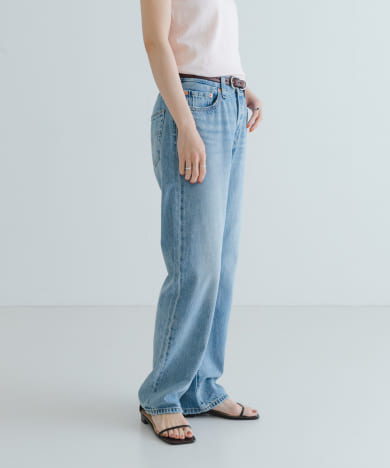 YENN HIGH RISE TUCK WIDE PANTS[RW46-Y222310109]｜URBAN
