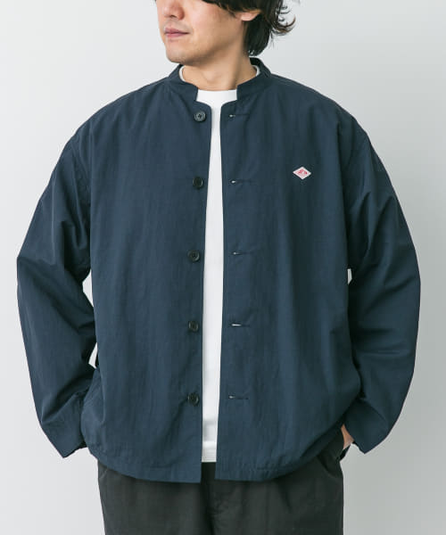 DANTON　BAND COLLAR JACKET