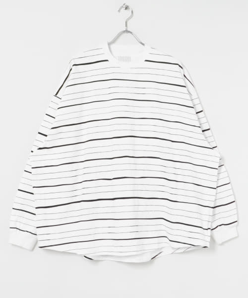 SFC　SUPER BIG MIX SIDE STRIPES LS TEE