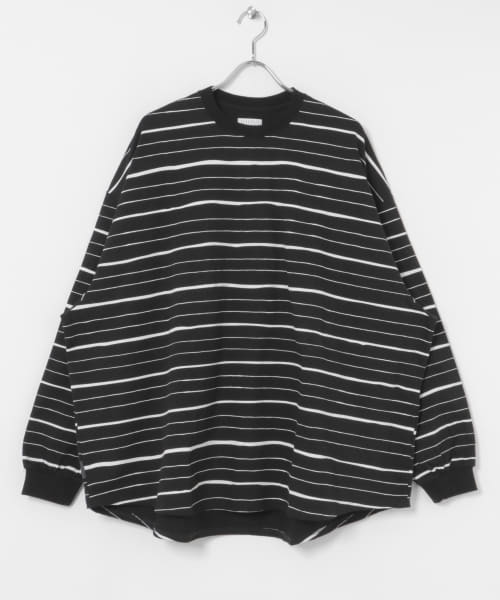SFC　SUPER BIG MIX SIDE STRIPES LS TEE