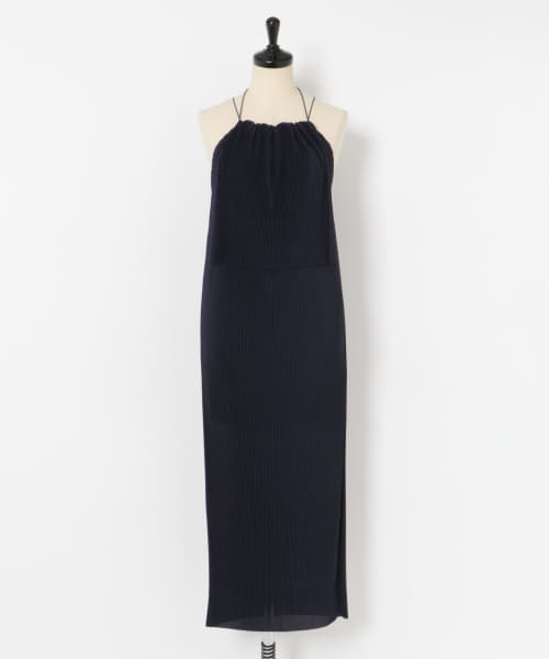 Jens　UNDER HALTER DRESS-ONE COLOR