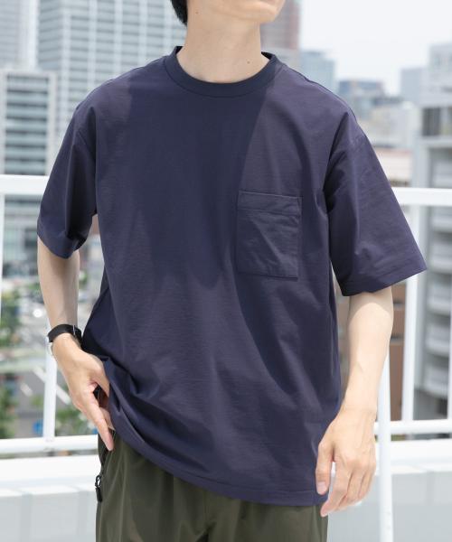 接触冷感ハイストレッチTシャツ