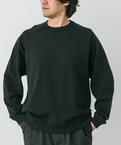 STILL BY HAND　Pima cotton sweatshirts