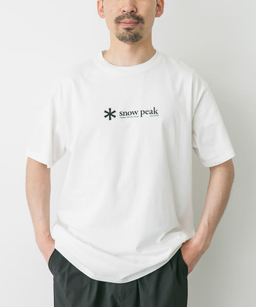 Snow Peak Apparel　Soft Cotton Logo S/S T-Shirts