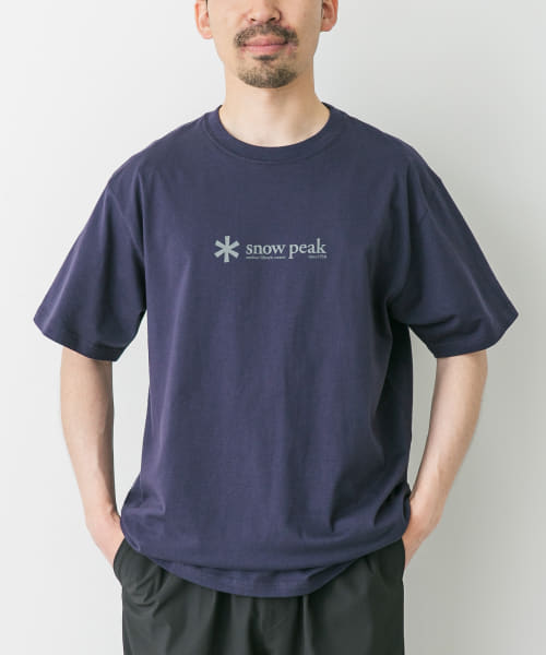 Snow Peak Apparel　Soft Cotton Logo S/S T-Shirts