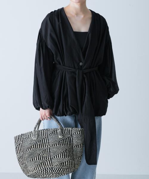 enrica　COTTON SILK JACKET