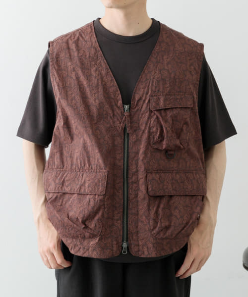 Nylon Paisley Vest