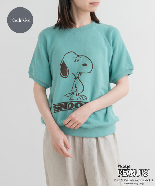 『別注』Sports Wear×DOORS　PEANUTS甘編みスウェットTシャツ
