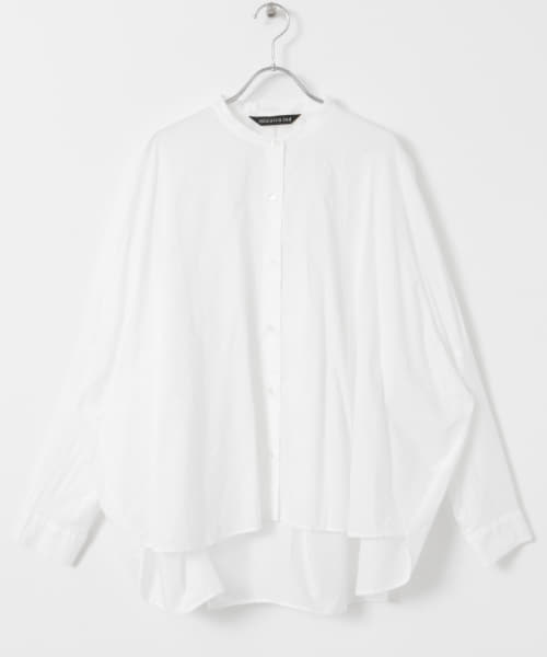 mizuiro ind　back gather wide shirts