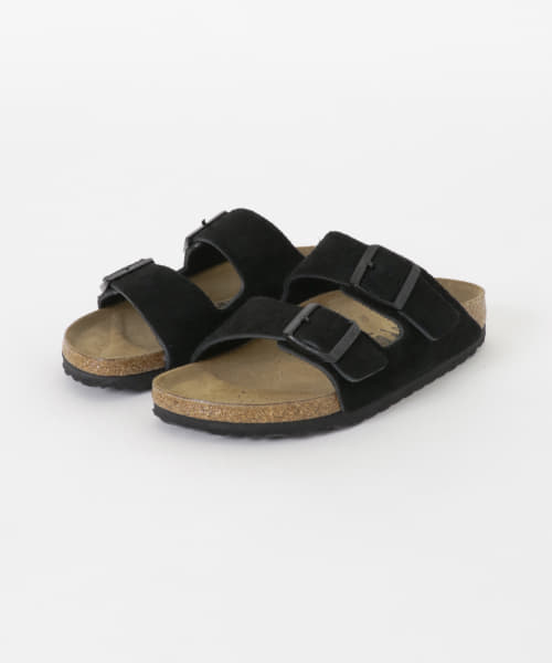 BIRKENSTOCK　ARIZONA SUEDE BLACK (narrow)
