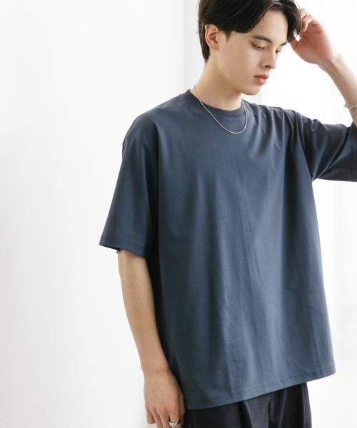 コットンスムースショートスリーブTシャツ