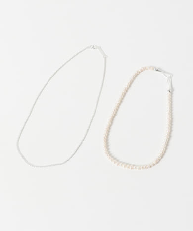 in mood　PEARLCHA(2P)NECKLACE