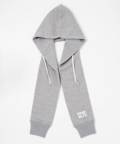 Scye　Fleece Back Jersey Scarf